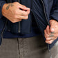 Blue Nylon Men Jacket