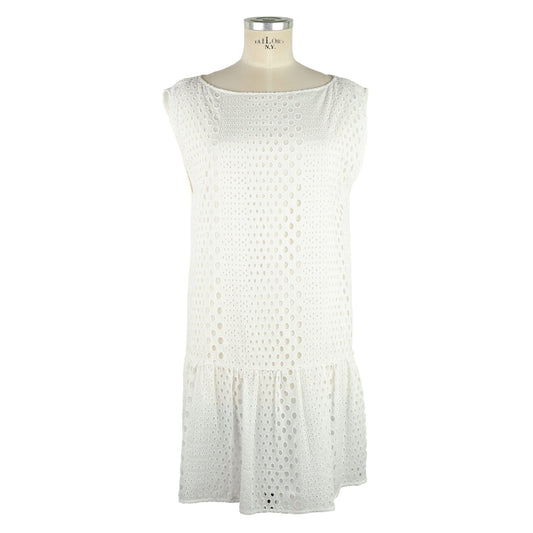 White Viscose Women Dress
