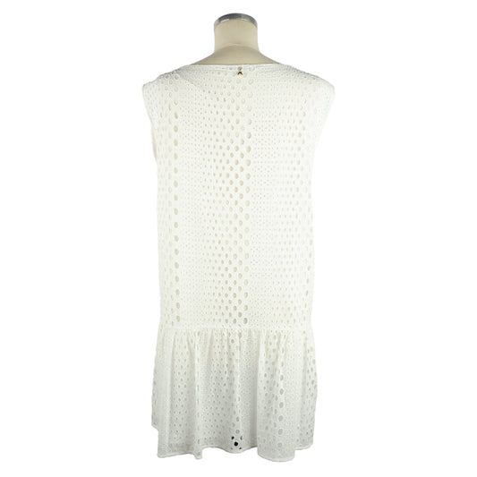 White Viscose Women Dress