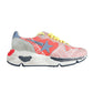 Pink Leather Women's High-Top Sneaker