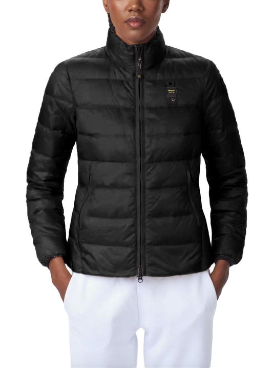 Black Nylon Women Jacket