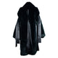Black Rabbit Fur Women Jacket