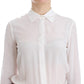 Elegant Silk Blend Shirt Dress