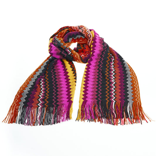 Multicolor Wool Women Scarf