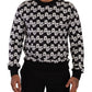 Elegant Monochrome Crewneck Sweater