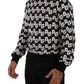Elegant Monochrome Crewneck Sweater