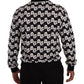 Elegant Monochrome Crewneck Sweater