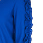 Blue Polyester Women Shirt