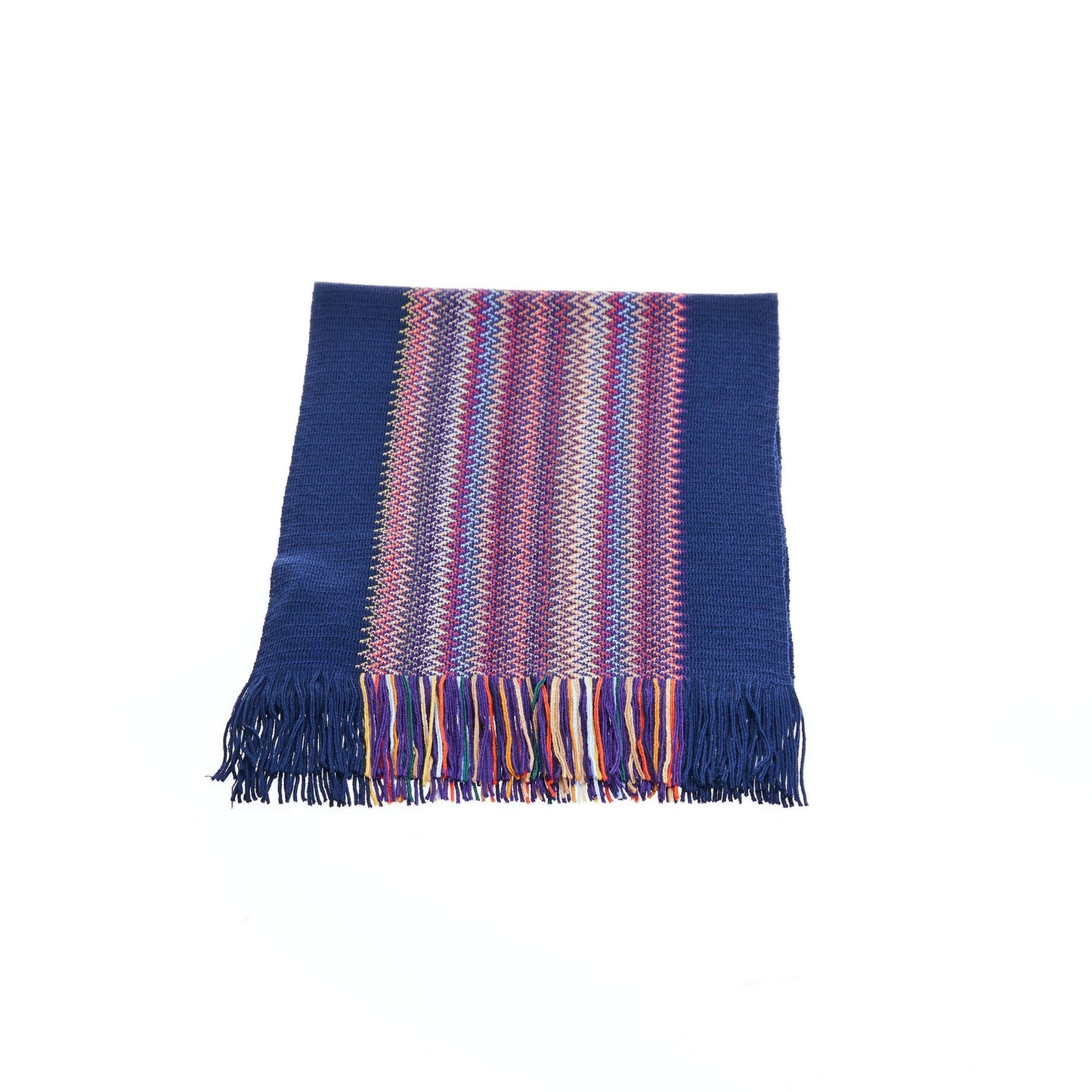 Multicolor Wool Men Scarf