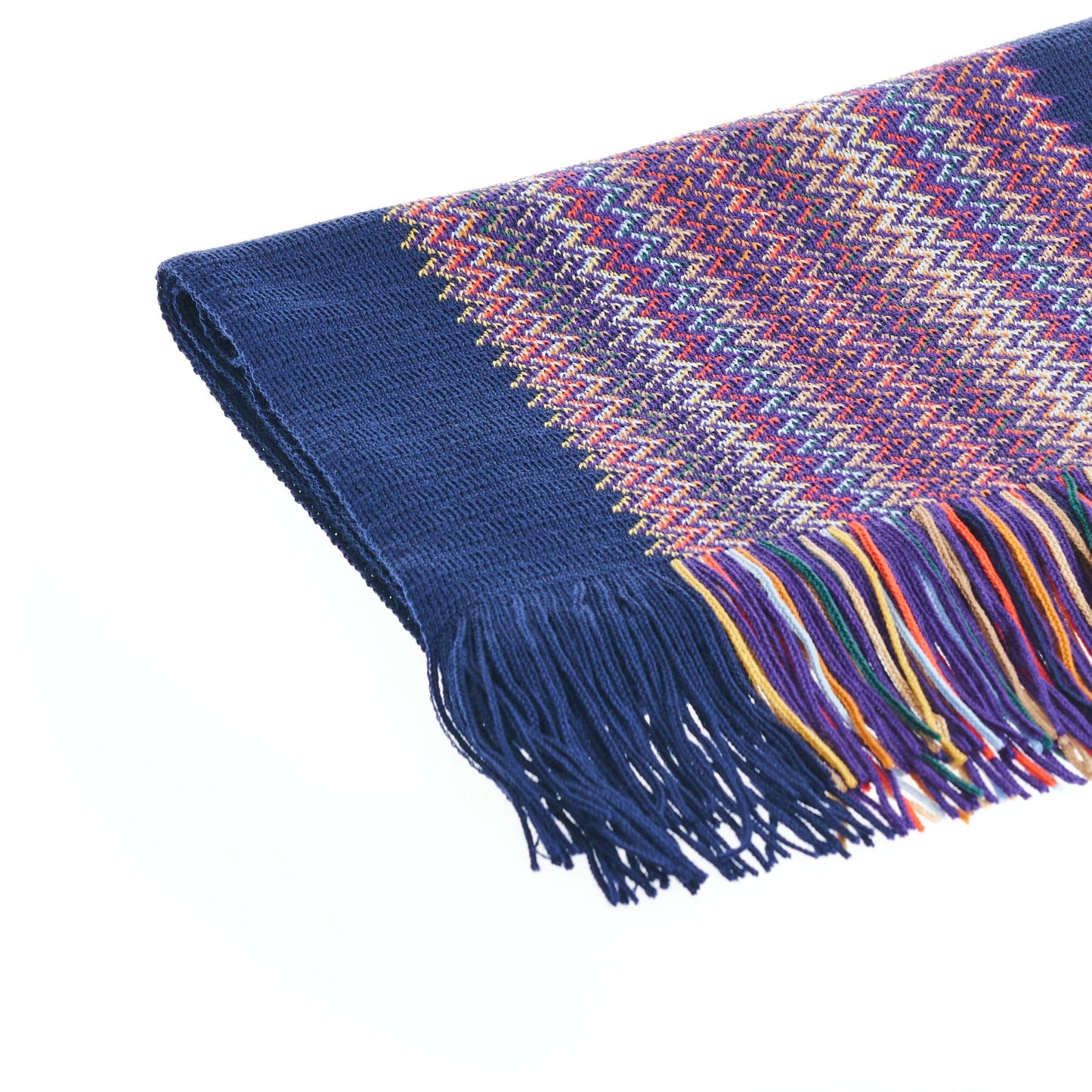 Multicolor Wool Men Scarf