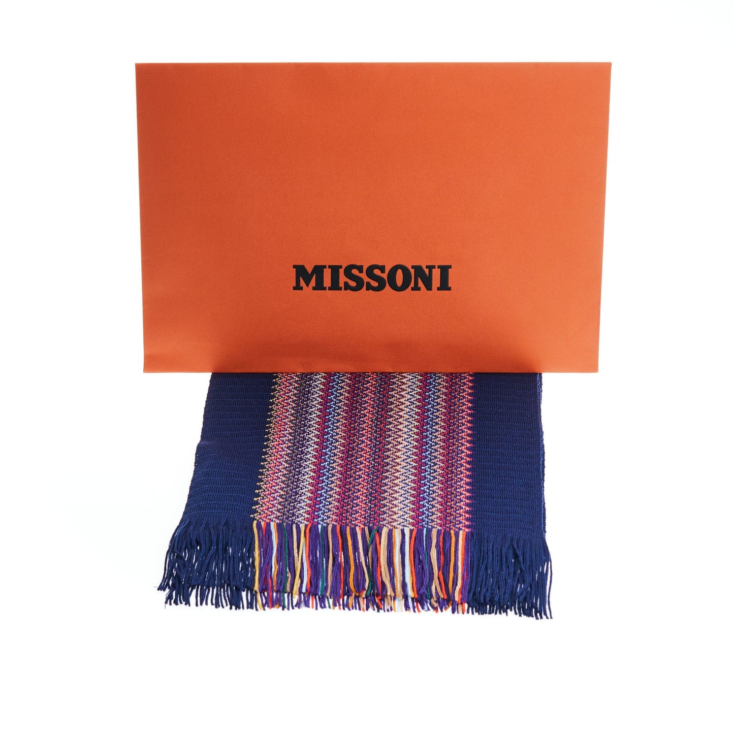 Multicolor Wool Men Scarf