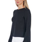 Black Polyester Women Blouse