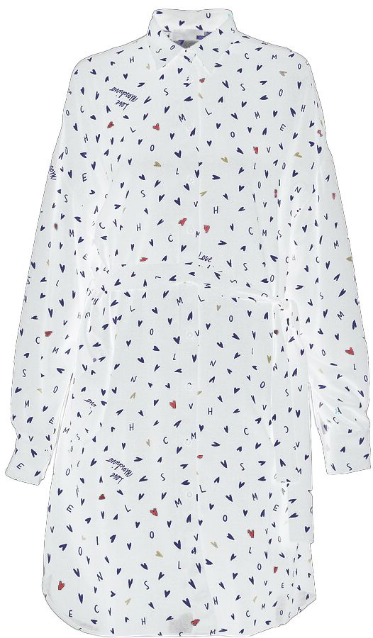 White Viscose Women Dress