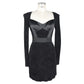 Black Wool Women Dress