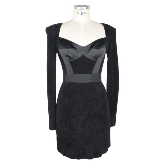Black Wool Women Dress