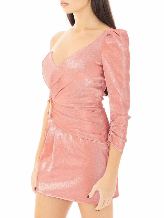 Pink Cotton Women Dress
