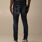 Blue Cotton Men Jean