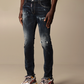 Blue Cotton Men Jean