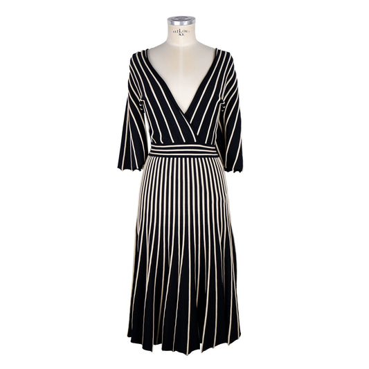 Black Viscose Women Dress