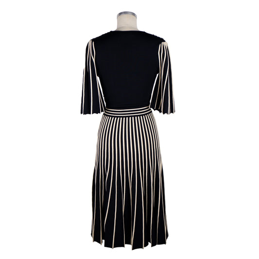 Black Viscose Women Dress