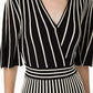 Black Viscose Women Dress