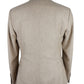 Beige Wool Men Blazer