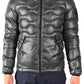 Gray Polyamide Men Jacket