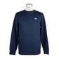 Blue Cotton Men Sweater