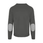 Gray Wool Men Sweater