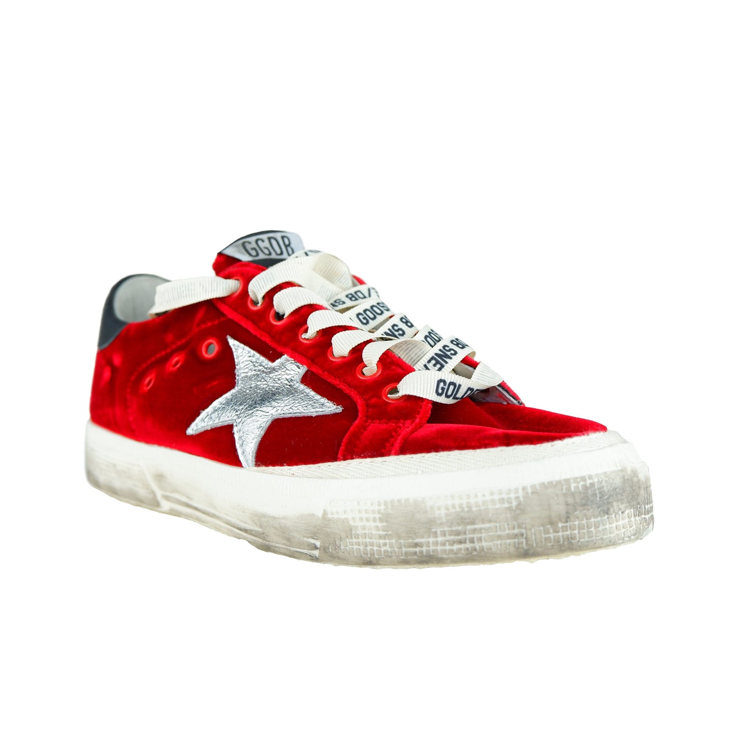 Red Calfskin Women Sneaker