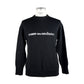 Elevated Wool Blend Logo Sweater - Black