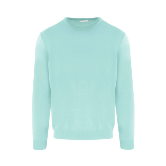 Sumptuous Cashmere Green Roundneck Sweater