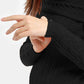 Black Acrylic Women Sweater