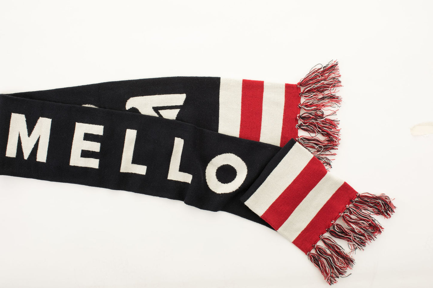 Blue Acrylic Men Scarf
