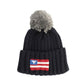 Blue Wool Men Hat