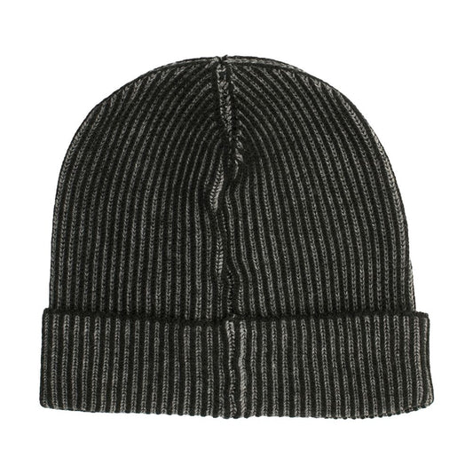 Black Acrylic Men Cap