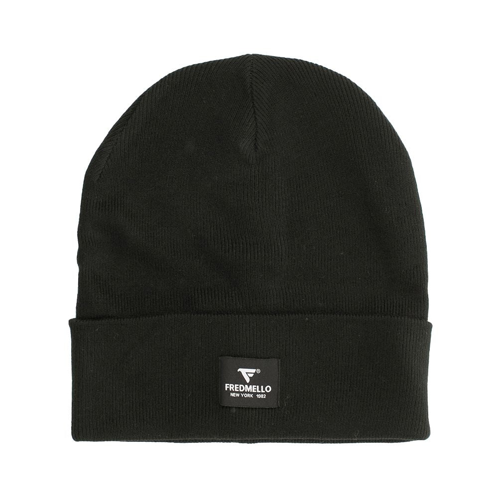 Black Acrylic Men Cap