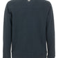 Blue Cotton Men Sweater