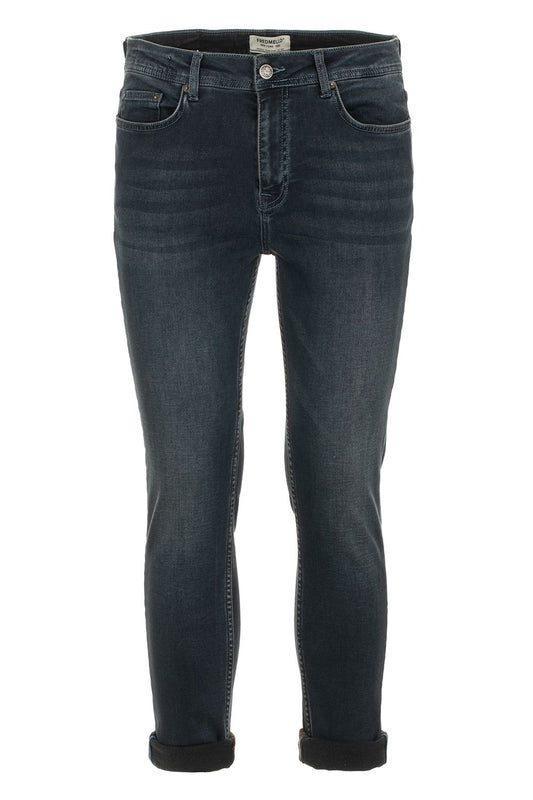 Blue Cotton Men Jeans