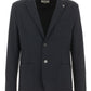 Elegant Blue Blazer with Classic Tailoring