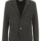 Elegant Two-Button Cotton Blend Jacket