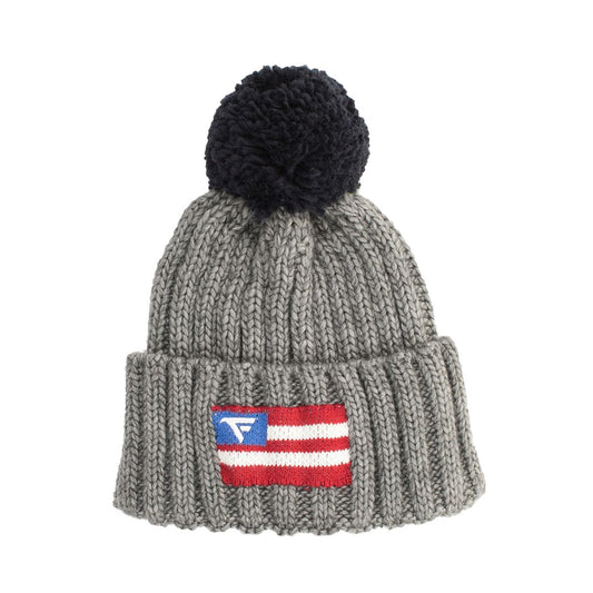 Gray Wool Men Hat