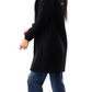 Black Wool Women Coat