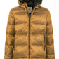 Yellow Polyamide Men Jacket