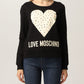 Black Cotton Women Sweater