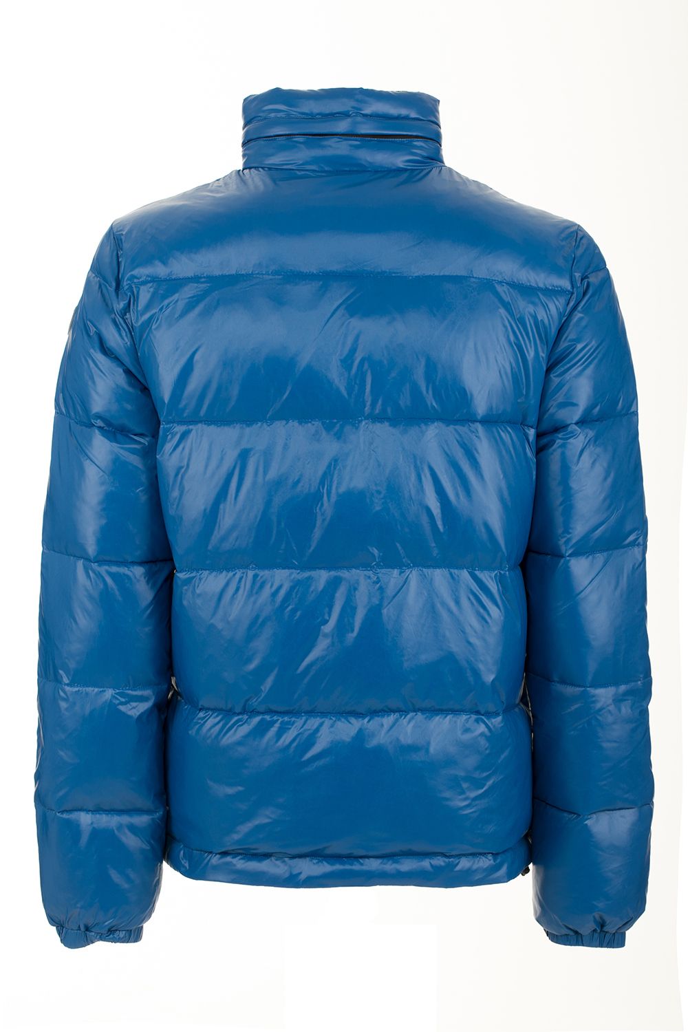 Blue Poliammidica Men Jacket