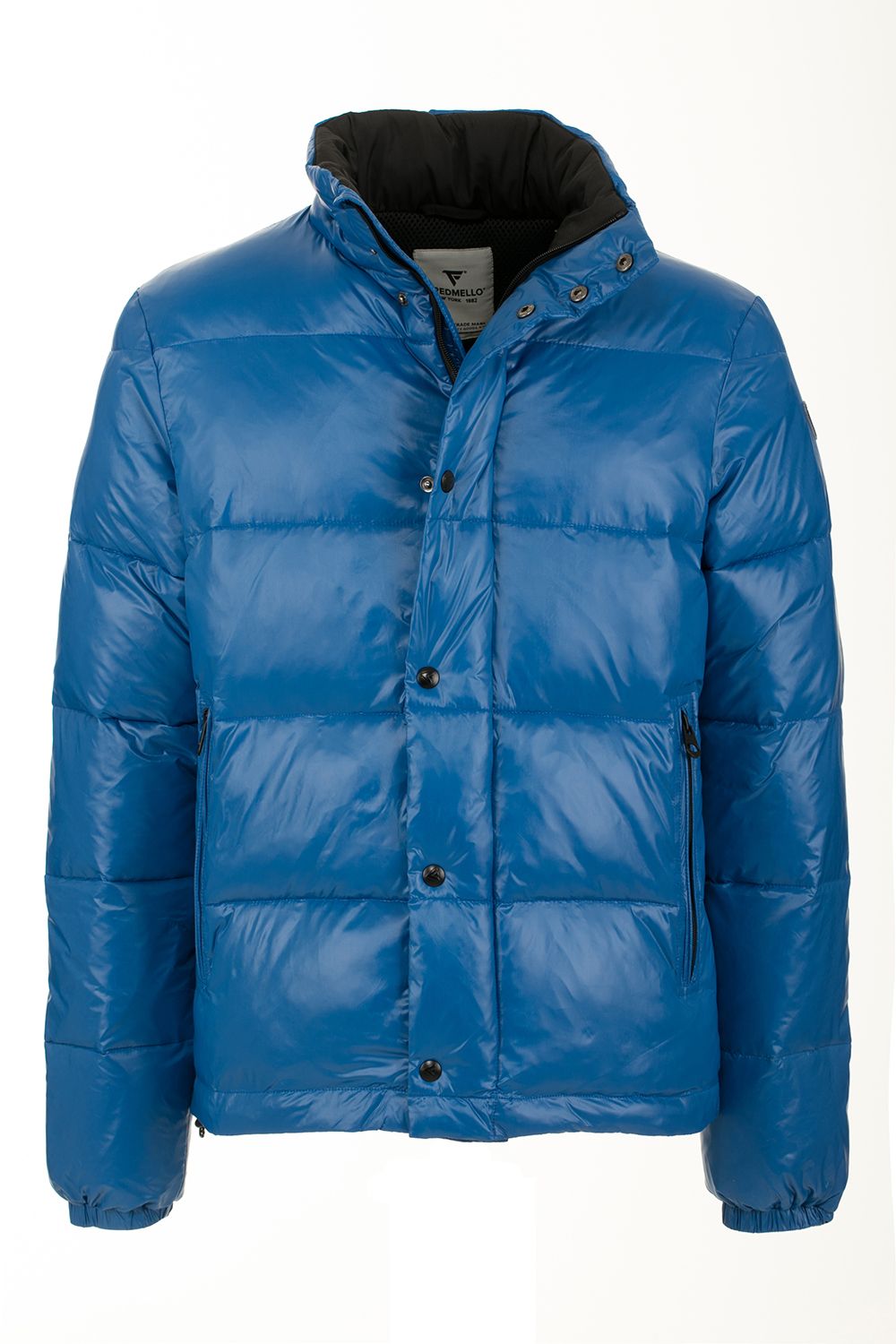 Blue Poliammidica Men Jacket