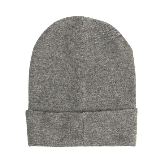 Gray Acrylic Men Hat