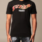 Black Cotton Men T-Shirt