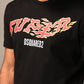 Black Cotton Men T-Shirt
